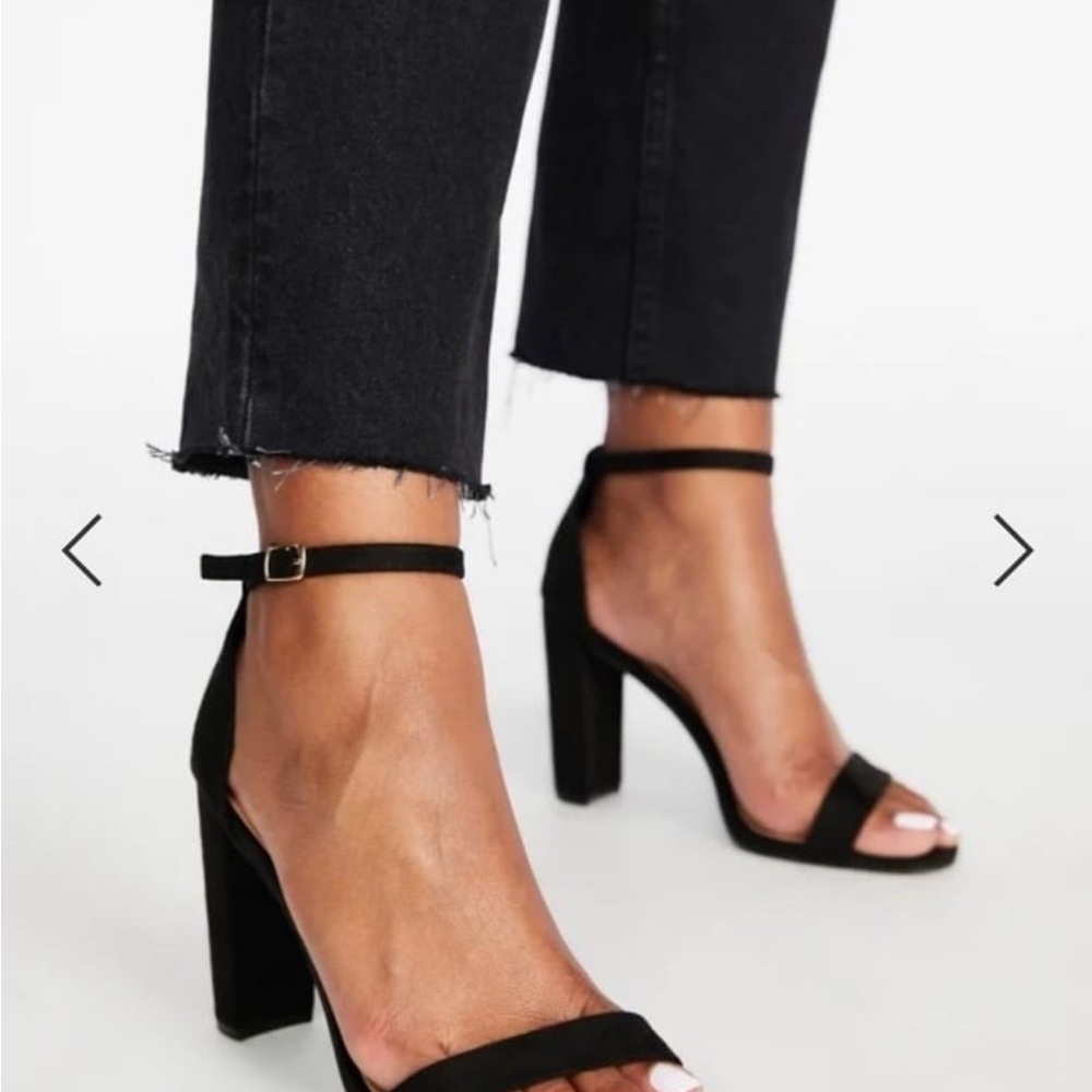 Chic Black Women's Block Heels